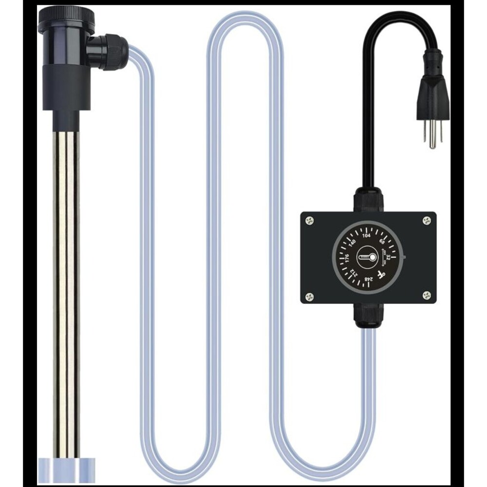 240V 3000W Fully Submersible Portable Electric Immersion Large Pool Water Hea...